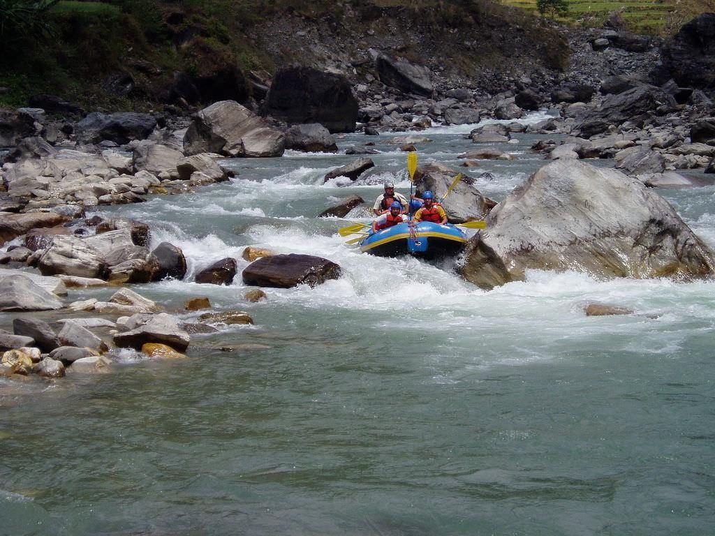 Rafting in Nepal  