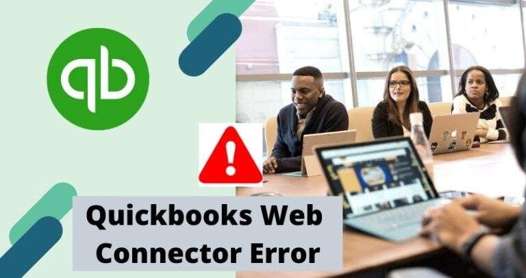 QuickBooks Web Connector Error