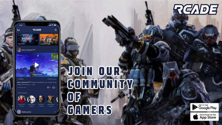Rcade -An Online Community for Games Lovers