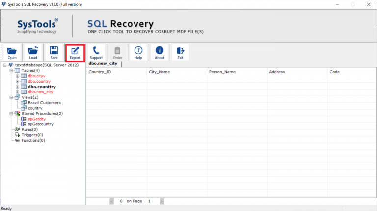 Recover Deleted MDF File