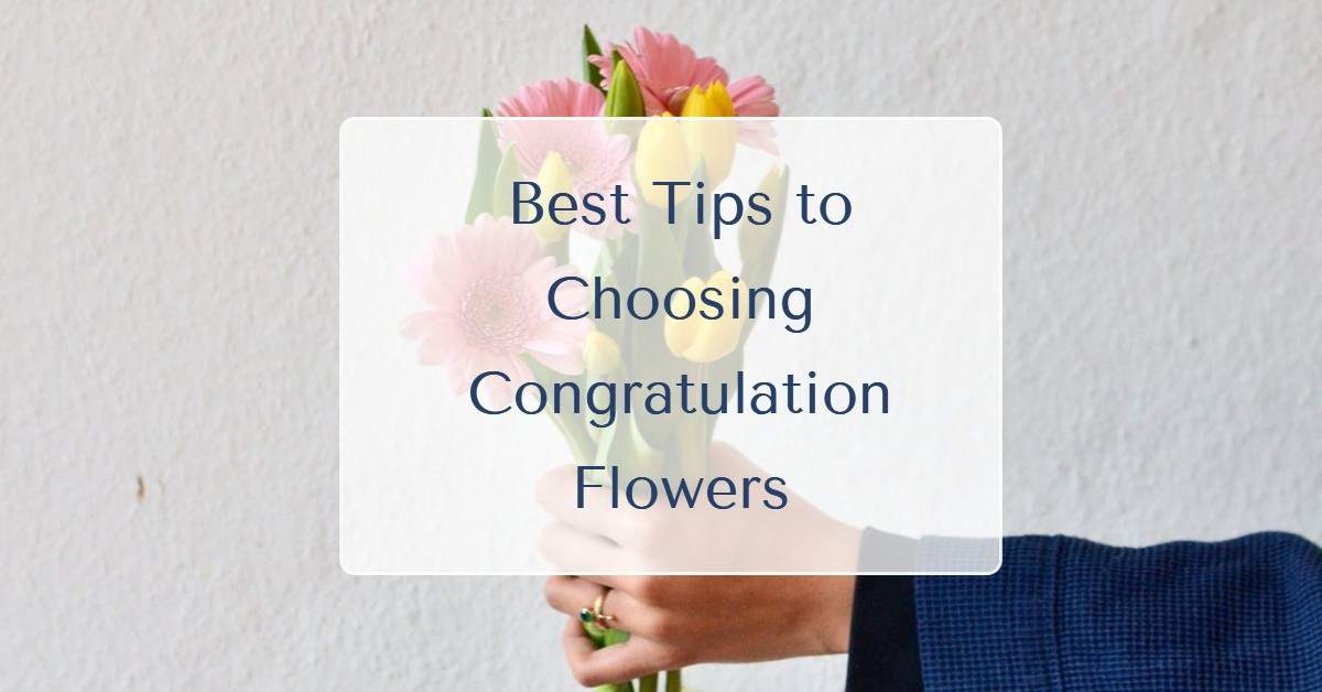 Choosing Congratulation Flowers
