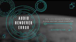 How to Fix an Audio Renderer Error in Windows 10?