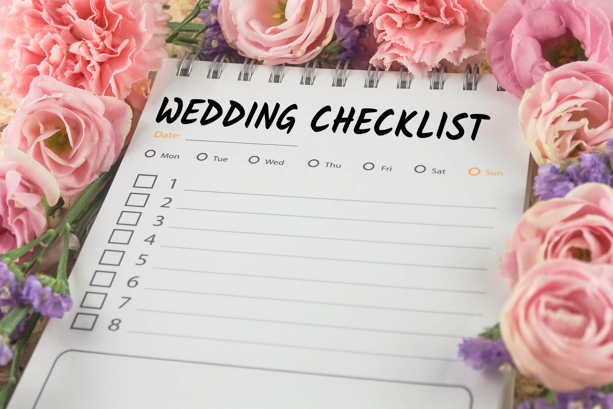 A Quick and Simple Wedding Day Checklist