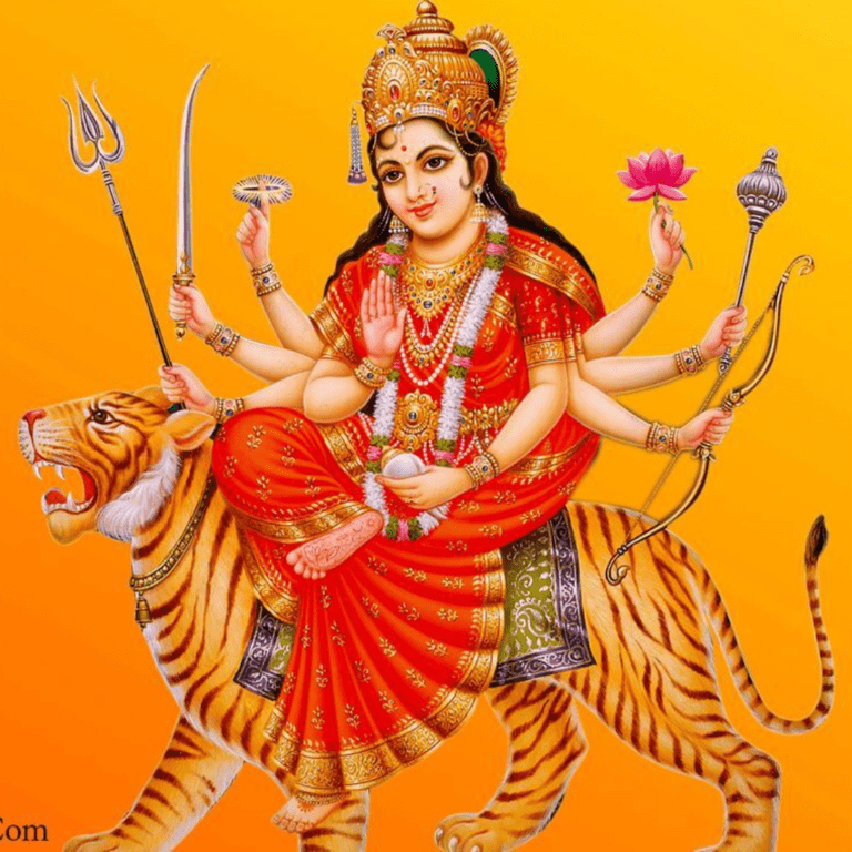 Durga Chalisa during Navaratri