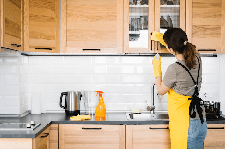 Weight Loss Journey with Kitchen Cleaning