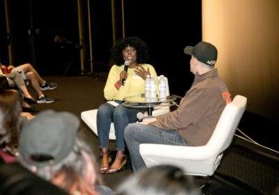 A Closer Look with President of Marvel Studios, Kevin Feige and Communications and Media Expert, Nana Adwoa Frimpong at IMAX Headquarters 