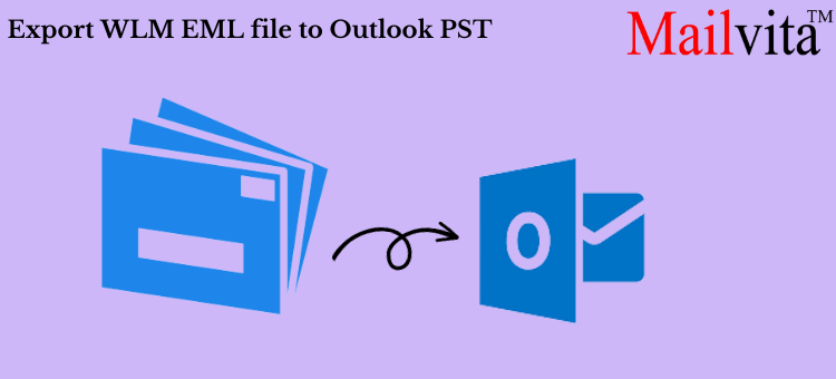Export WLM EML file to Outlook PST