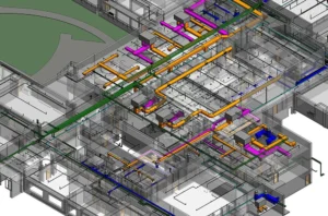 MEP Coordination for Hospital Construction Projects